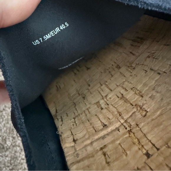 EUC Vince Alonzo Suede Backless Suede Loafer Mule - Picture 14 of 14